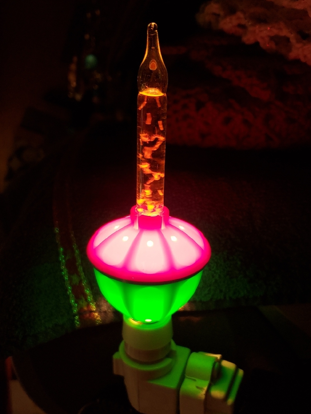 Holiday Bubbling Night Light